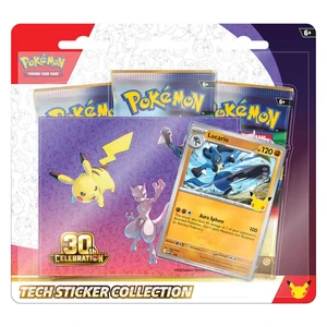Pokemon 30th Celebration Tech Sticker Collection | Lucario Pokemon 30th Celebration Tech Sticker Collection | Lucario