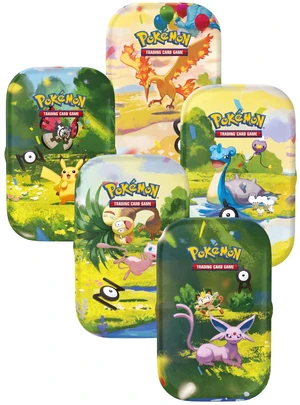 Pokemon 30th Celebration Day Scenery Mini Tins | 5-pack (One of Each Artwork) Pokemon 30th Celebration Day Scenery Mini Tins | 5-pack (One of Each Artwork)