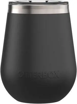 OtterBox ELEVATION SERIES 10oz Wine Tumbler Without Closed Lid - Silver Panther OtterBox ELEVATION SERIES 10oz Wine Tumbler Without Closed Lid - Silver Panther