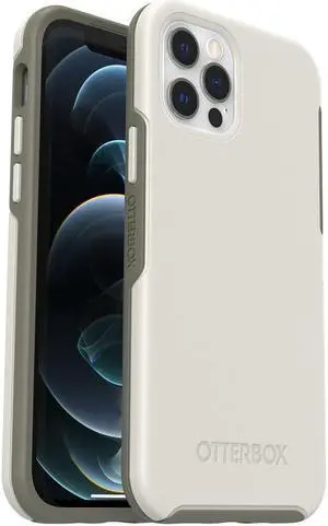OtterBox SYMMETRY SERIES+ Case with MagSafe for iPhone 12 / 12 Pro - White