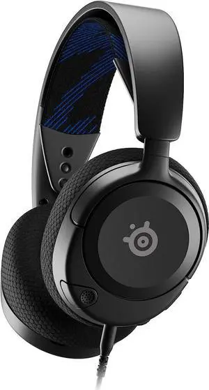 SteelSeries Arctis Nova 1P Wired Gaming Headset for PS5, PC, & Xbox - Black