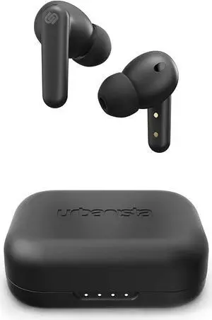 Urbanista London Active Noise Cancelling True Wireless Earbuds - Midnight Black