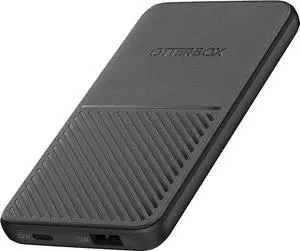 OtterBox 5000mAh Performance Power Bank with USB-A and USB-C ports - Black OtterBox 5000mAh Performance Power Bank with USB-A and USB-C ports - Black