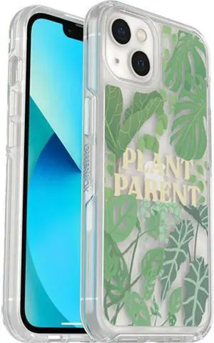 OtterBox SYMMETRY SERIES Antimicrobial Case for Apple iPhone 13 - Plant Parent