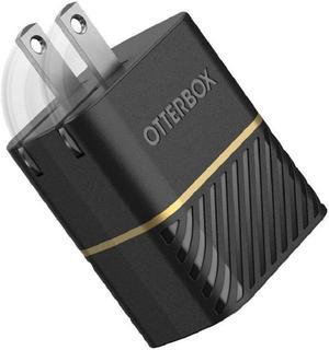 OtterBox USB-C Fast Charge Wall Charger 18W - Black Shimmer