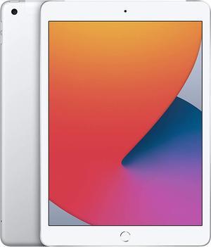 Apple iPad 8th Gen 2020, 10.2-inch, 128GB, WIFI + Unlocked All Carriers - Silver