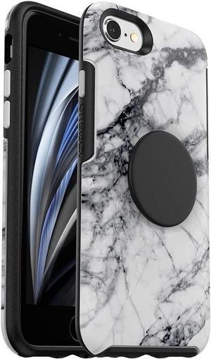 OtterBox + POP SYMMETRY Case for Apple iPhone 7 / Apple iPhone 8 - White Marble