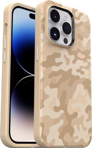 OtterBox SYMMETRY SERIES+ Case for Apple iPhone 14 Pro - Sand Storm Camo (Brown)