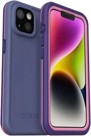 OtterBox FRE SERIES Case with MagSafe for iPhone 14 - Valor (Purple)