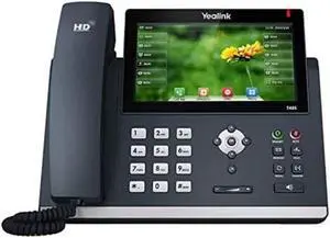 Yealink T48S IP Phone, 16 Lines. 7-Inch Color Touch Screen Display. USB 2.0 Yealink T48S IP Phone, 16 Lines. 7-Inch Color Touch Screen Display. USB 2.0