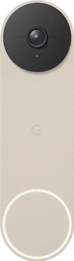 Google Nest Doorbell (Battery) Wireless Doorbell Camera - Video Doorbell - Linen Google Nest Doorbell (Battery) Wireless Doorbell Camera - Video Doorbell - Linen