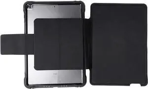 OtterBox UNLIMITED SERIES w/Keyboard Folio for iPad (7,8,& 9thgen) - Black Crystal