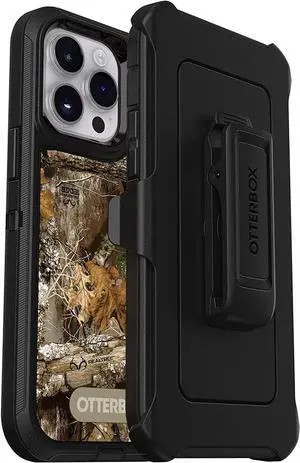 OtterBox DEFENDER SERIES Case for iPhone 14 Pro Max - RealTree Edge Black
