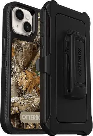 OtterBox DEFENDER SERIES Case for Apple iPhone 14 - RealTree Edge Black