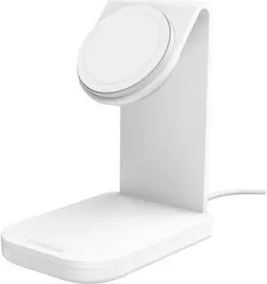 OtterBox Charging Stand with MagSafe MFi Approved 15W - Brilliant Opera (White)