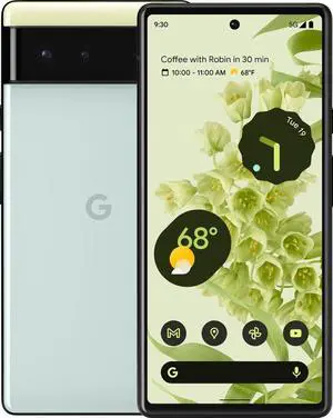 Google Pixel 6 - 256GB (Unlocked) - Sorta Seafoam