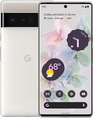 Google Pixel 6 Pro 128GB (Unlocked) - Cloudy White