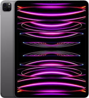 2022 Apple iPad Pro 6 12.9 12.9" Display 128GB Storage WiFi + Unlocked Cellular MP5X3LL/A - Space Gray