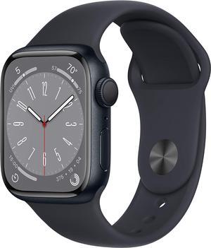 Apple Watch Series 8 (GPS) 41MM Midnight Aluminum Case Midnight Sport Band