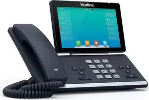 Yealink T57W IP Phone, 16 VoIP Accounts. 7-Inch Touch Screen w/o Power Adapter