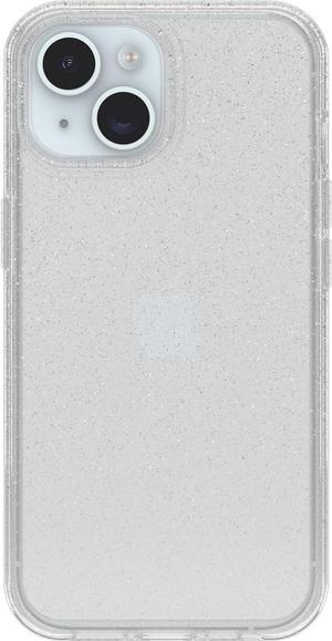OtterBox SYMMETRY SERIES Clear Case for iPhone 15 Pro - Stardust (Clear Glitter)