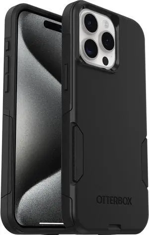 OtterBox COMMUTER SERIES Case for iPhone 15 Pro Max - Black