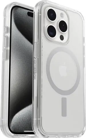 OtterBox SYMMETRY SERIES Case for Apple iPhone 15 Pro - Clear