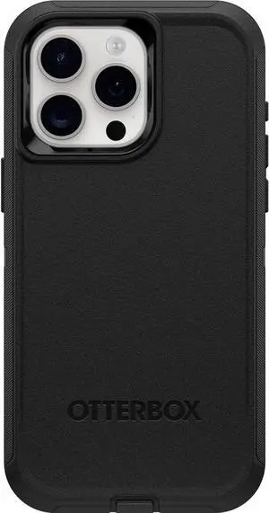 OtterBox DEFENDER SERIES Case for iPhone 15 Pro Max - Black