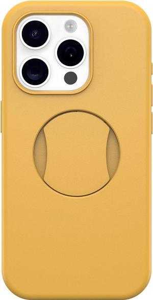 OtterBox OtterGrip SYMMETRY SERIES Case for iPhone 15 Pro Max - Aspen Gleam 2.0 (Yellow)