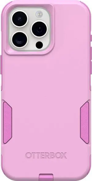 OtterBox COMMUTER SERIES Case for iPhone 15 Pro - Run Wildflower (Pink)