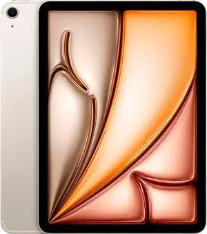 Apple iPad Air (M2, 2024,11") 256GB (Wifi + LTE)(Unlocked) - Starlight