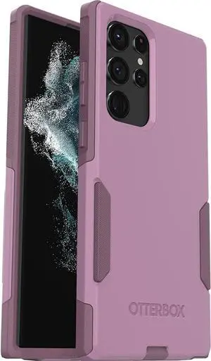 OtterBox COMMUTER SERIES Case for Galaxy S22 Ultra - Maven Way (Pink)