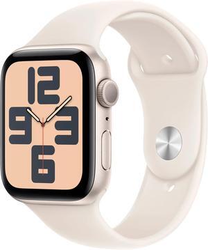 Apple Watch Series SE (GPS) 44MM Gold Aluminum Case Starlight Sport Band