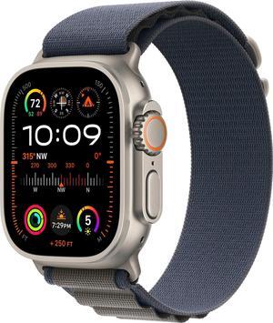 Apple Watch Ultra 2 (GPS + LTE) 49MM  Titanium Case Blue Alpine Loop