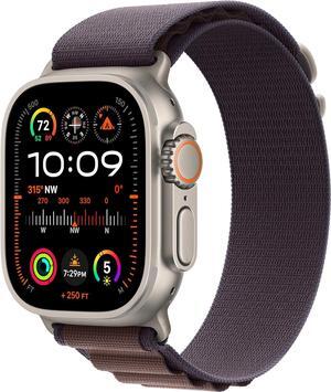 Apple Watch Ultra 2  (GPS + LTE) 49MM Titanium Case Indigo Alpine Loop