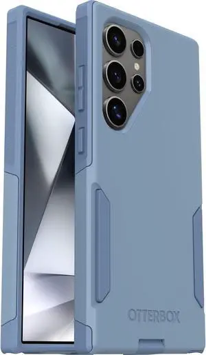 OtterBox COMMUTER SERIES Case for Galaxy S24 Ultra - Crisp Denim (Blue)