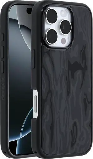 OtterBox SYMMETRY SERIES Case for iPhone 16 Pro - Spruce Bark (Black)