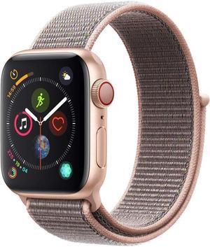 Apple Watch Series 4 GPS+LTE w/ 40MM Gold Aluminum Case & Pink Sand Sport Loop
