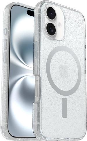 OtterBox SYMMETRY SERIES Clear Case for iPhone 16 - Stardust (Clear)