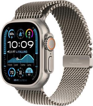 Apple Watch Ultra 2 (GPS + LTE) 49MM Natural Titanium Case Milanese Loop