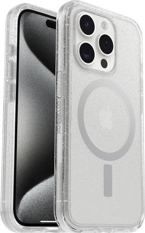 OtterBox SYMMETRY SERIES Case for iPhone 15 Pro - Stardust (Clear Glitter)