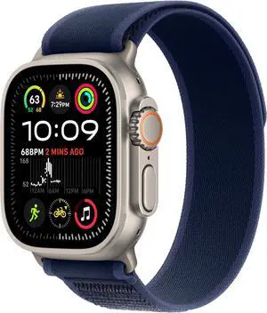 Apple Watch Ultra 2 (GPS + LTE) 49MM Titanium Case Blue Trail Loop