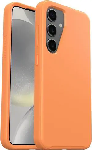 OtterBox SYMMETRY SERIES Clear Case for Galaxy S24 + - Sunstone (Orange)
