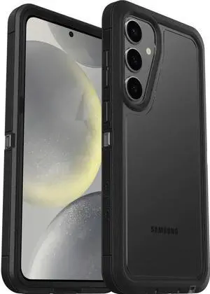 OtterBox DEFENDER SERIES XT Clear Case for Samsung Galaxy S24+ - Dark Side