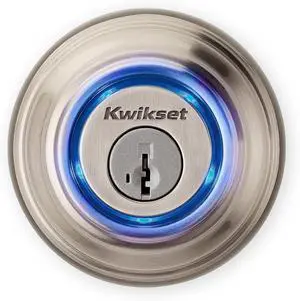 Kwikset Kevo (2nd Gen) Touch-to-Open Smart Keyless Deadbolt Lock - Satin Nickel