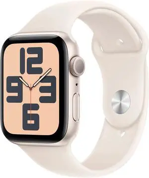 Apple Watch Series SE (GPS) 44MM Gold Aluminum Case Starlight Sport Band