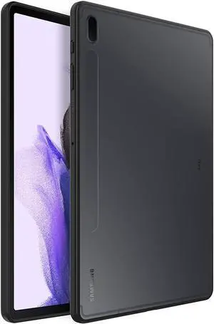 OtterBox REACT SERIES Case for Galaxy Tab S7 FE 5G - Black Crystal (Clear/Black)