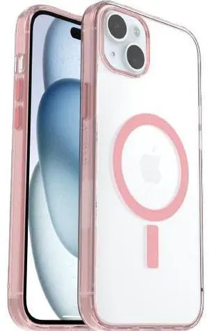 OtterBox LUMEN SERIES MagSafe Case for iPhone 15 Plus - Anemone (Pink)
