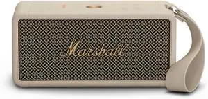 Marshall Middleton Bluetooth Speaker with Waterproof/Dustproof Design - Cream Marshall Middleton Bluetooth Speaker with Waterproof/Dustproof Design - Cream