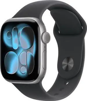 Apple Watch Series 11 (GPS) 42MM Space Gray Aluminum Case Black Sport Band Apple Watch Series 11 (GPS) 42MM Space Gray Aluminum Case Black Sport Band